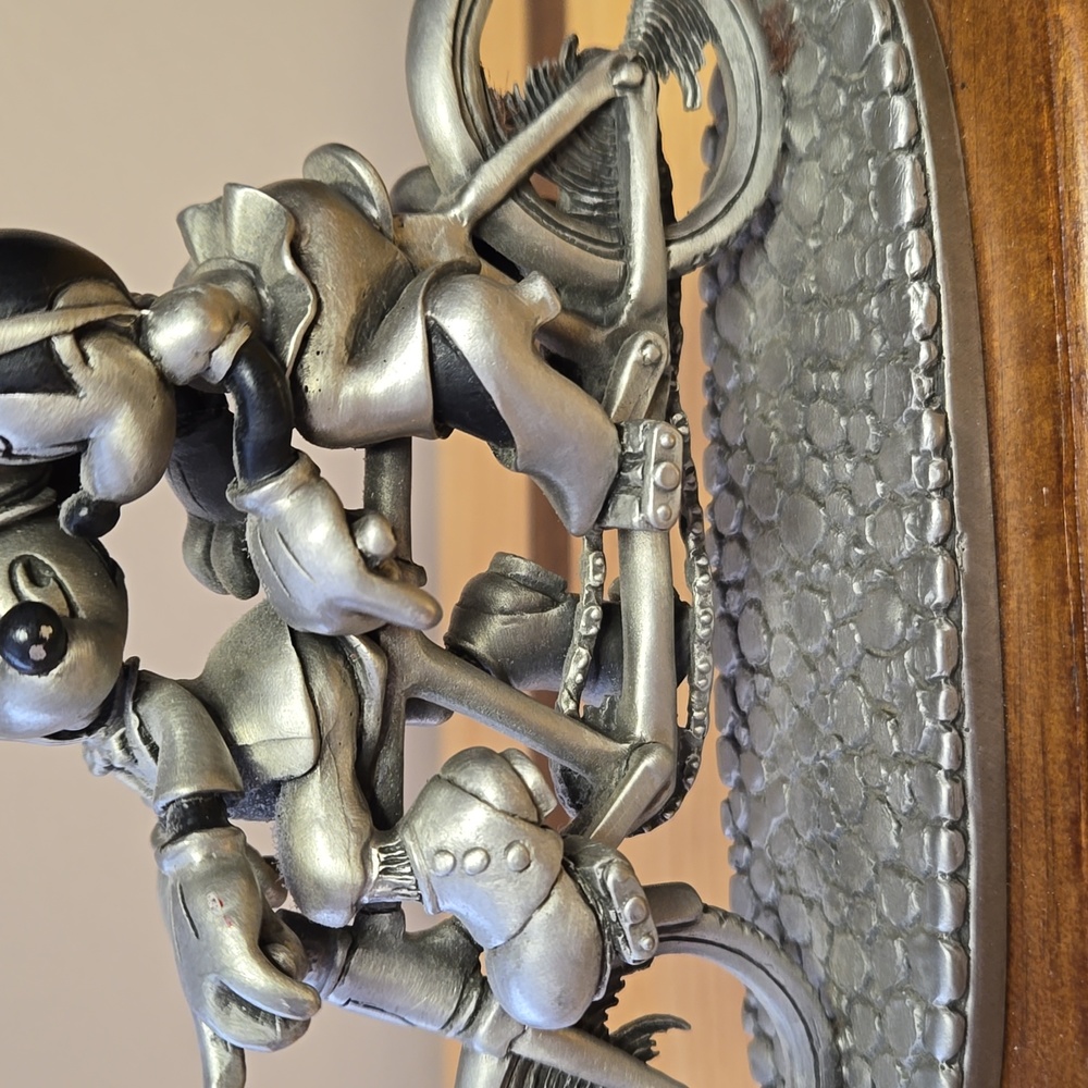 Mickey & Minnie "Bicycle Built for Two" Limited Edition Pewter Figurine - Picture 6 of 14